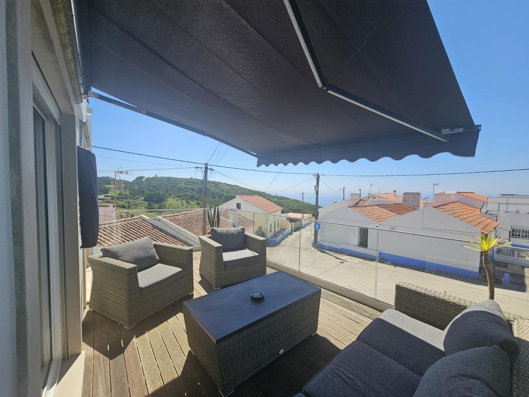 Sunflower Sea View with magnificent terrace in Serra da Pescaria, Nazaré - Portugal Esterno foto